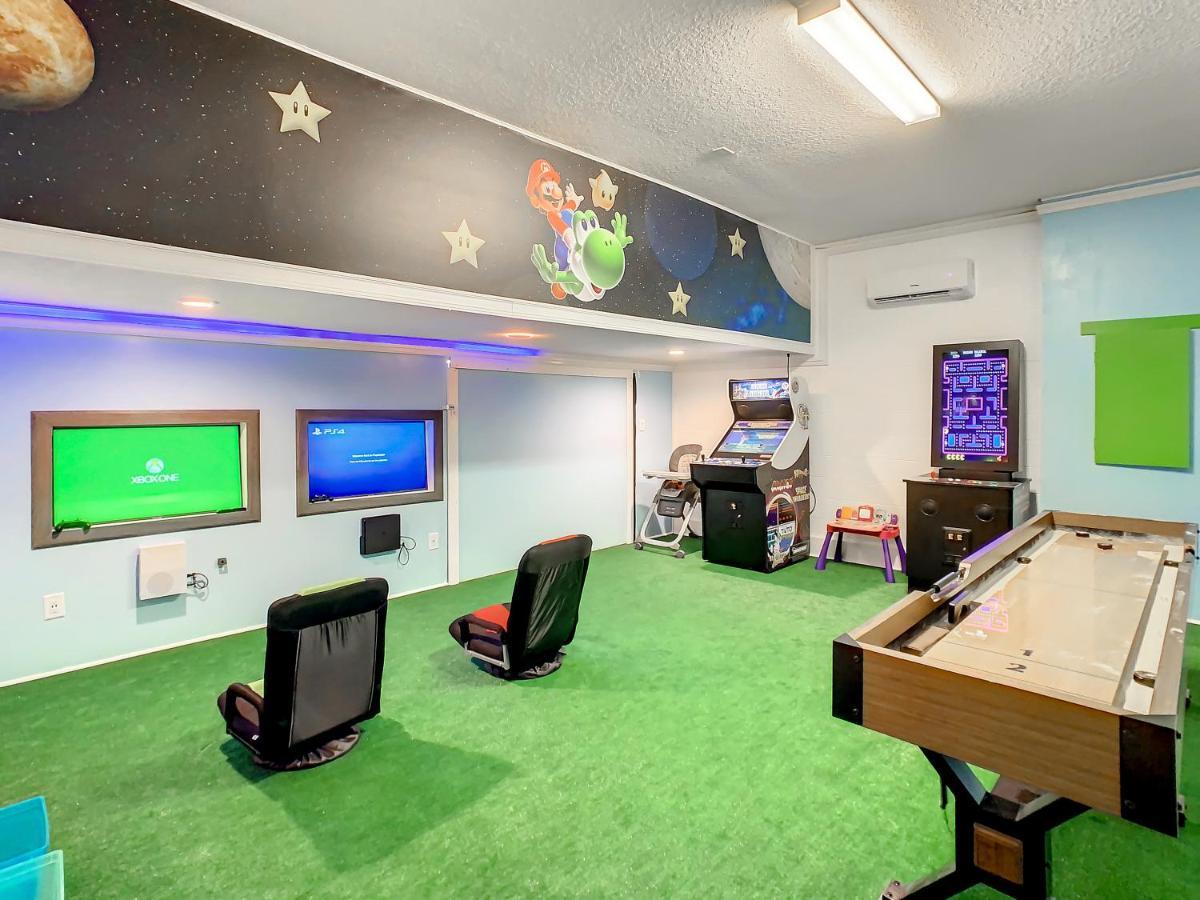 7 Bdr Family Themed Home With Mario Games Room And Free Pool Heat Орландо Экстерьер фото